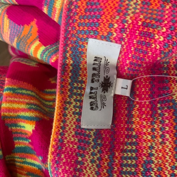 Crazy Train open sweater cardigan - Picture 7 of 8